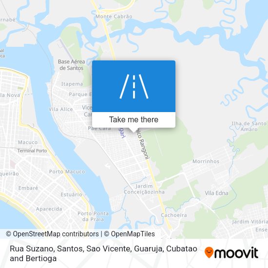 Rua Suzano map