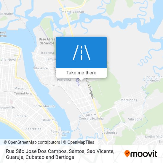 Rua São Jose Dos Campos map