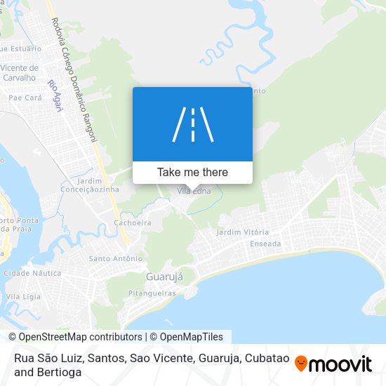Rua São Luiz map