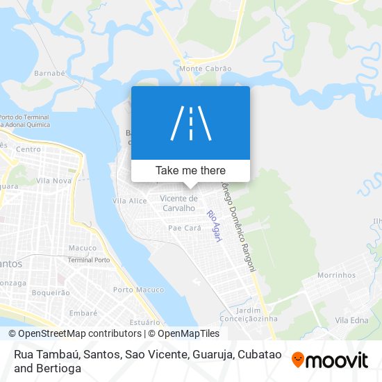 Rua Tambaú map