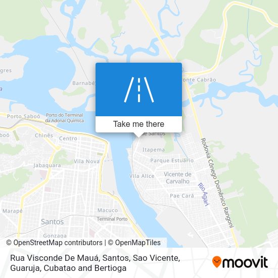 Rua Visconde De Mauá map