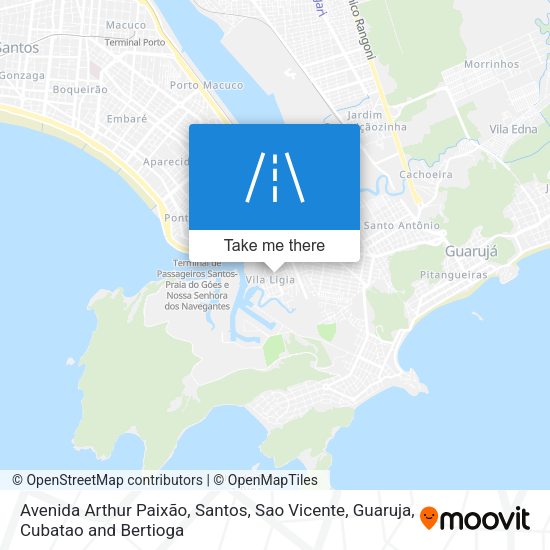 Avenida Arthur Paixão map