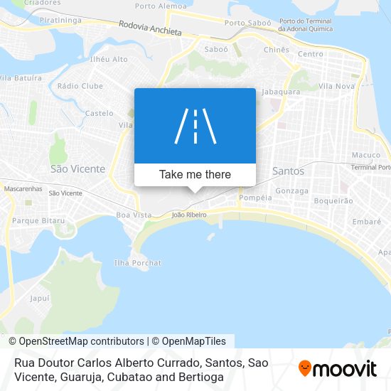 Rua Doutor Carlos Alberto Currado map