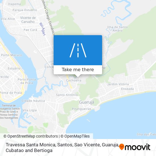 Travessa Santa Monica map