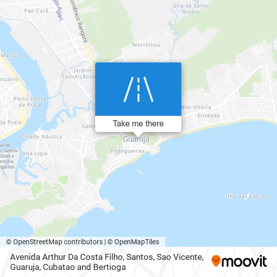 Avenida Arthur Da Costa Filho map