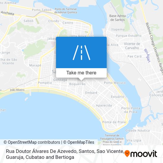 Rua Doutor Álvares De Azevedo map