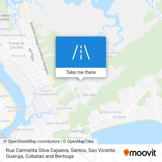 Rua Carmelita Silva Cajueira map