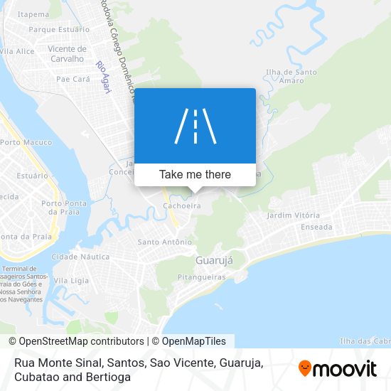 Rua Monte Sinal map