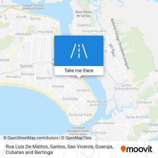 Rua Luis De Mattos map