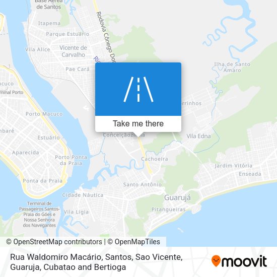 Rua Waldomiro Macário map