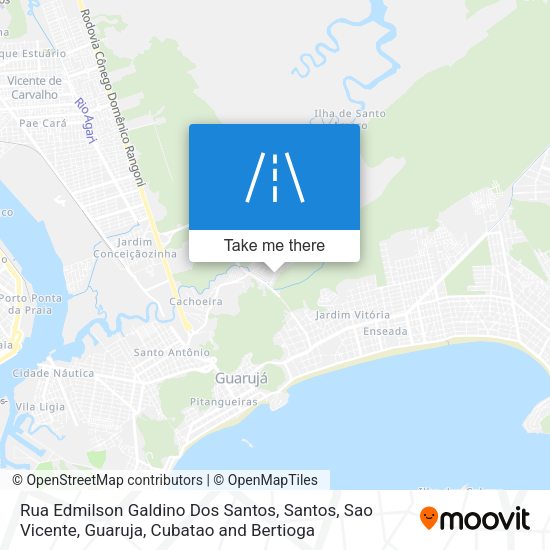 Rua Edmilson Galdino Dos Santos map