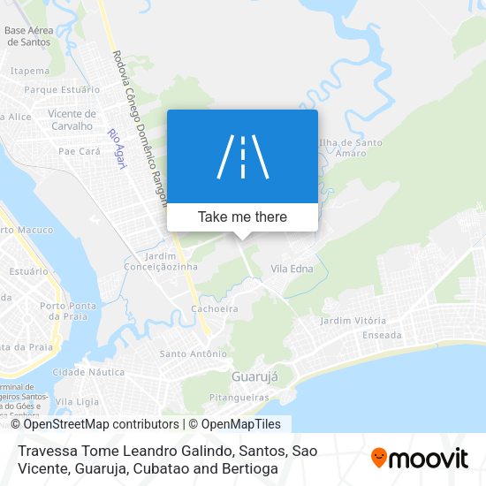 Travessa Tome Leandro Galindo map