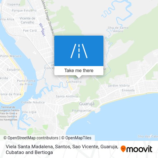 Viela Santa Madalena map