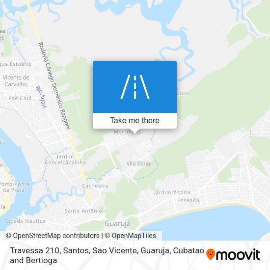 Travessa 210 map