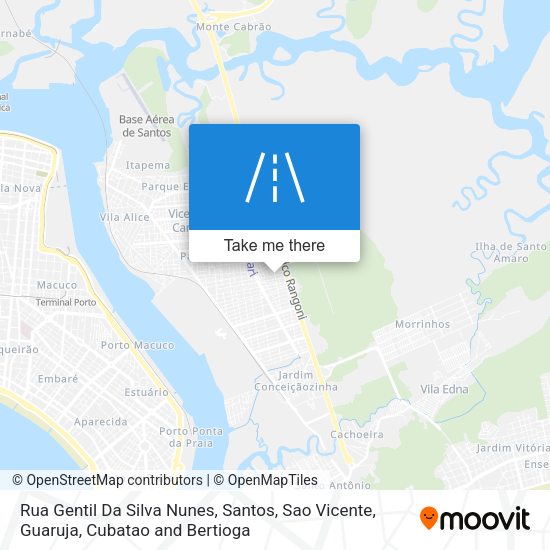 Rua Gentil Da Silva Nunes map