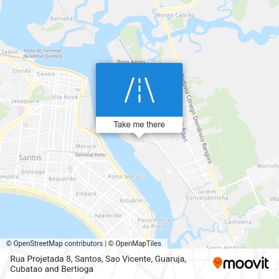 Rua Projetada 8 map