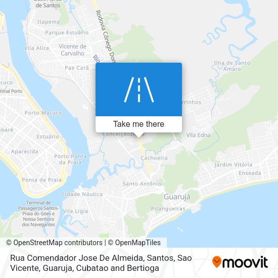 Rua Comendador Jose De Almeida map
