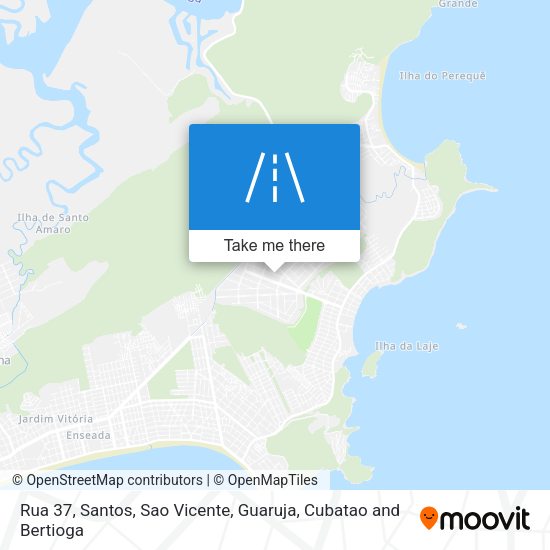 Rua 37 map
