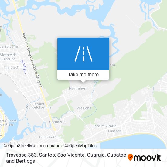 Travessa 383 map