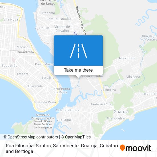 Rua Filosofia map
