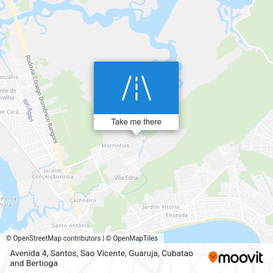 Avenida 4 map