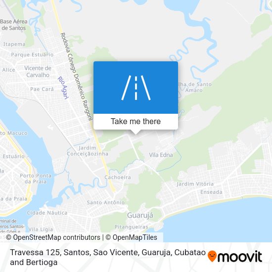 Travessa 125 map