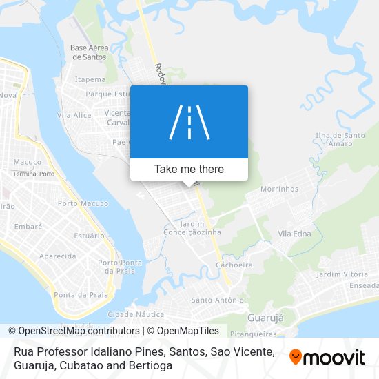 Rua Professor Idaliano Pines map