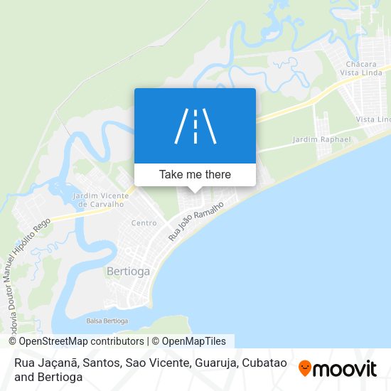 Rua Jaçanã map