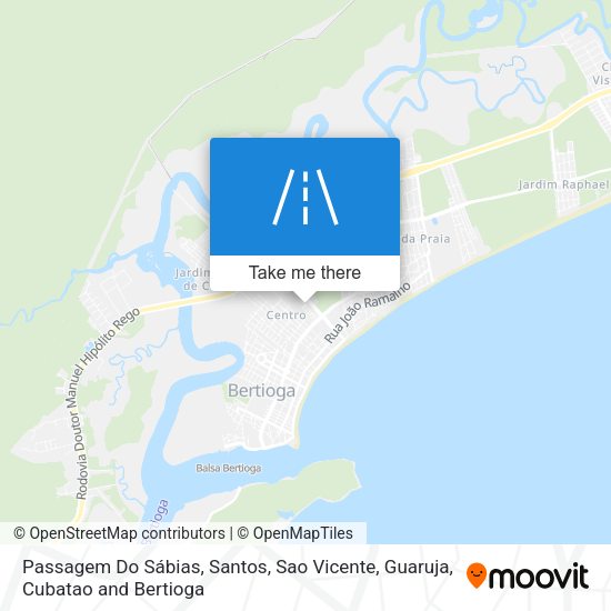 Passagem Do Sábias map