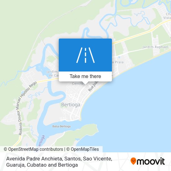 Avenida Padre Anchieta map