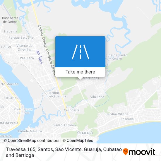Travessa 165 map