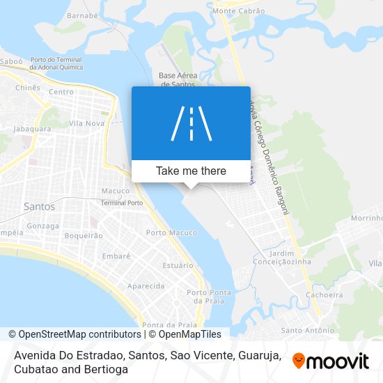 Avenida Do Estradao map