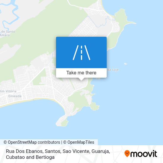 Rua Dos Ebanos map
