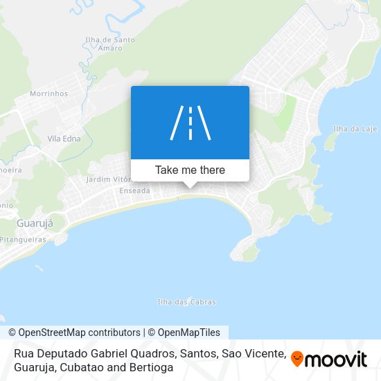 Rua Deputado Gabriel Quadros map