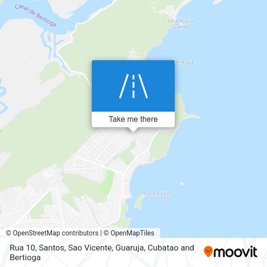 Rua 10 map