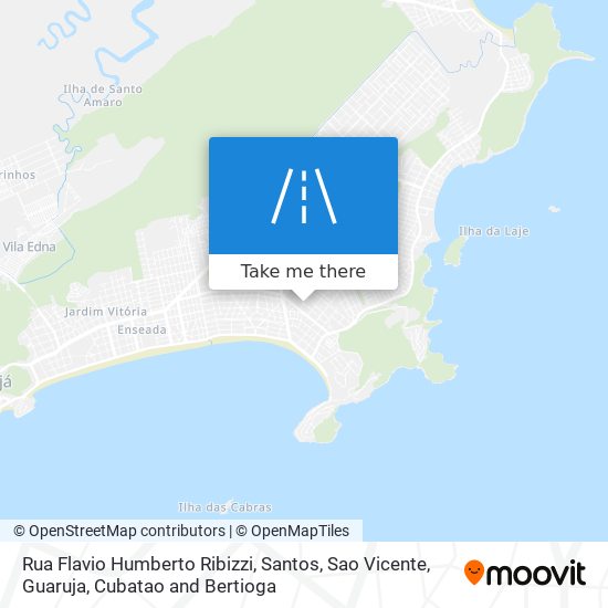 Mapa Rua Flavio Humberto Ribizzi