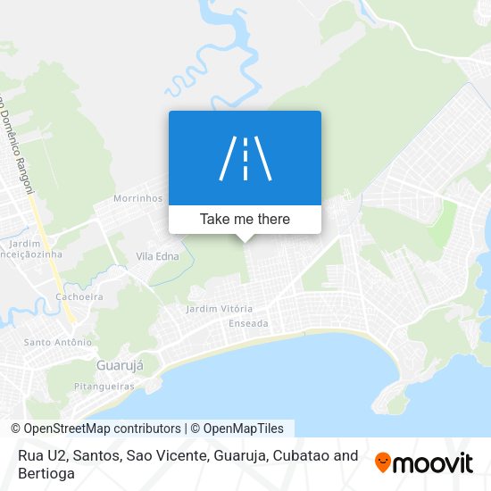 Rua U2 map