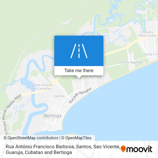 Rua Antônio Francisco Barbosa map