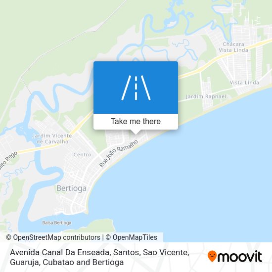 Avenida Canal Da Enseada map