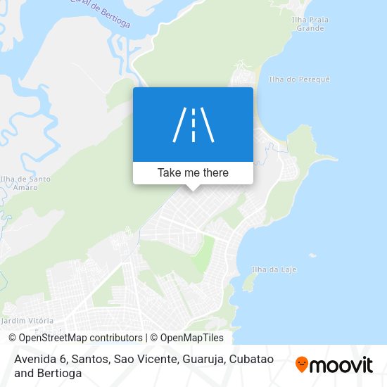 Avenida 6 map
