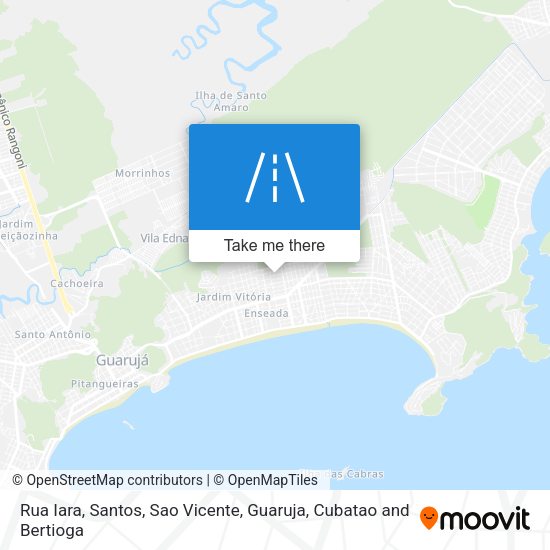 Rua Iara map