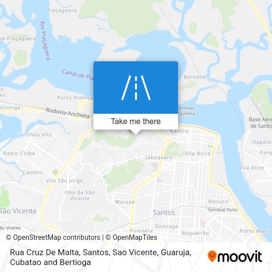 Rua Cruz De Malta map