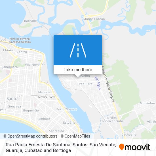 Rua Paula Ernesta De Santana map