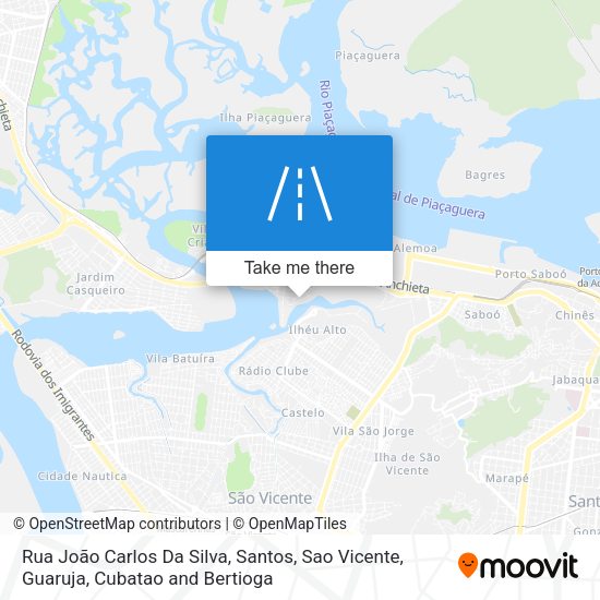 Rua João Carlos Da Silva map