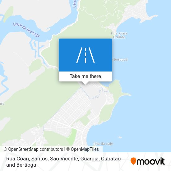 Rua Coari map