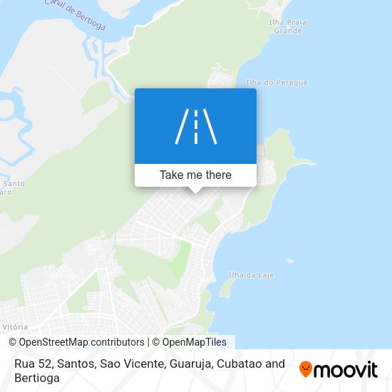 Rua 52 map