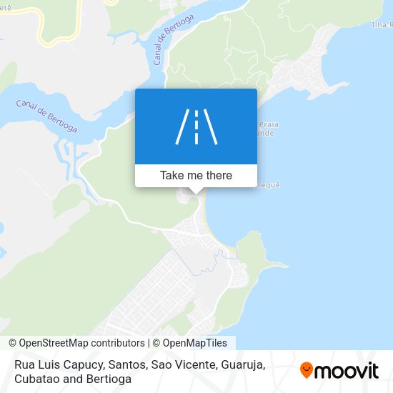 Rua Luis Capucy map