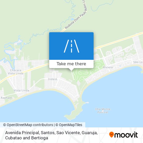 Avenida Principal map