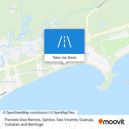 Passeio Dos Nemos map