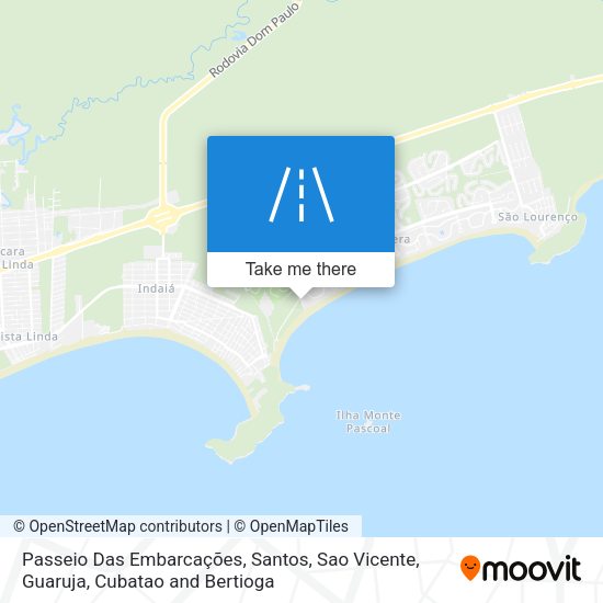 Passeio Das Embarcações map